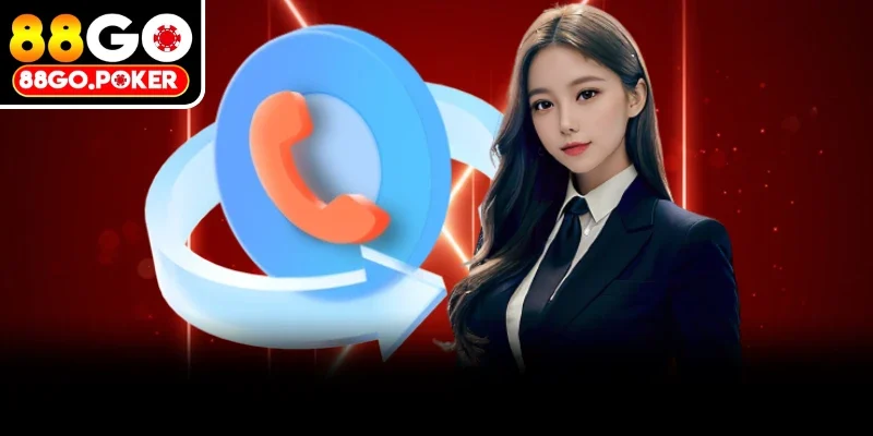 Nhân viên hỗ trợ giải đáp điều kiện nhận thưởng 88GO