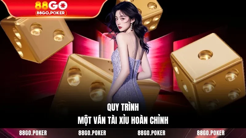 Quy trình một ván Tài Xỉu hoàn chỉnh