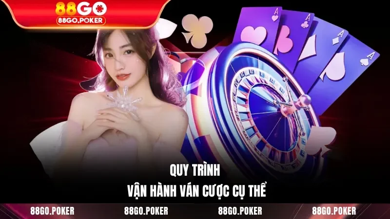 Quy trình vận hành ván cược cụ thể